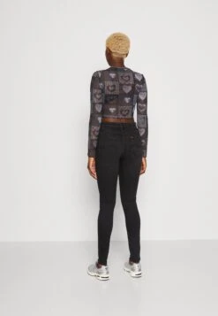 Lee Scarlett High - Jeans Skinny Fit - Tingled Black -Lyno Kleding Winkel 4f45153781714449bde568ada2ce48eb