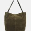 Anna Field Leather - Handtas - Khaki 1 Anna Field Leather - Handtas - Khaki -Lyno Kleding Winkel 4fe33866136c4a0ab8fe51b79aefe216