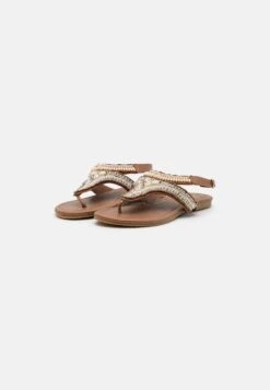 Anna Field Teensandalen - Beige 10 Anna Field Teensandalen - Beige -Lyno Kleding Winkel 501108887f7f4ab1a17bedabf9bbcb94