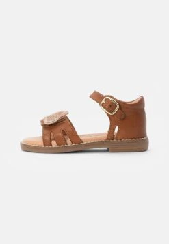 Friboo Leather Sandals - Sandalen - Cognac -Lyno Kleding Winkel 51d16f257efb4cda9fd11c147a5745ab