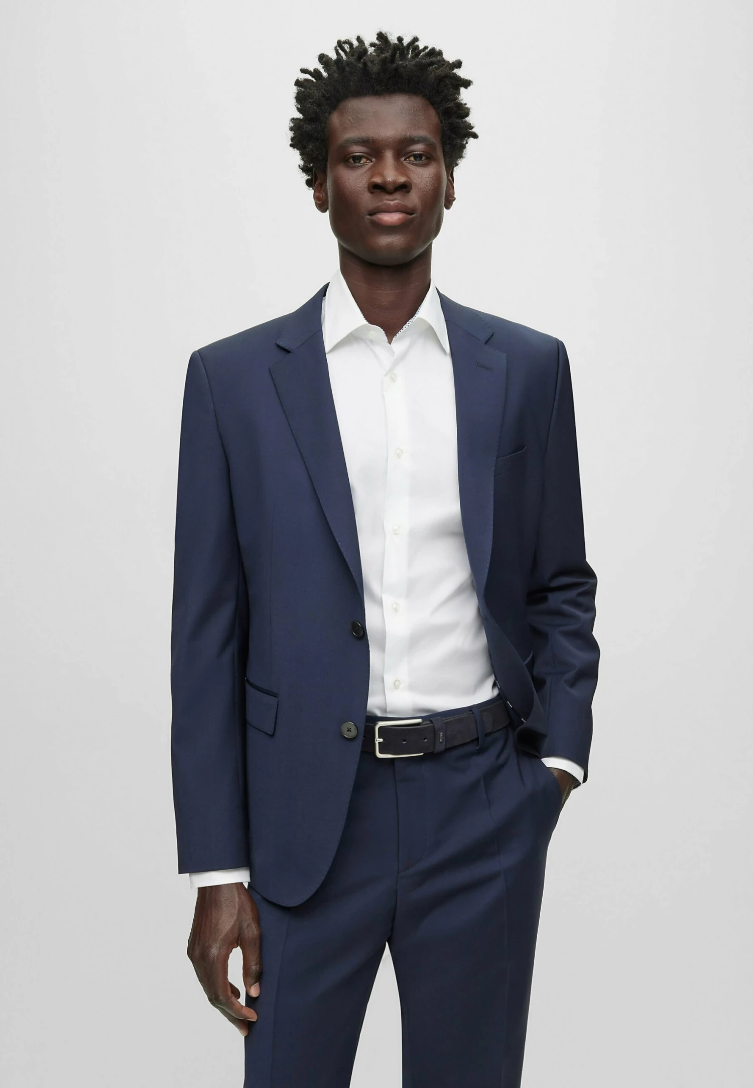 Boss Calis-Logo - Riem - Dark Blue One 4 Boss Calis-Logo - Riem - Dark Blue One - Afbeelding 2