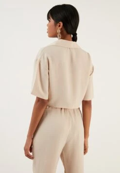 LELA Regular Fit - Overhemdblouse - Stone -Lyno Kleding Winkel 5446cfcaf85c40fc8c463e072025e79f