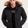 Oshawa Puffer Parka Jacket - Winterjas - Black -Lyno Kleding Winkel 58f6bc4a90a64759ab6c7a2a98497de4