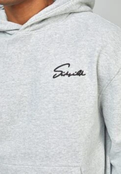 SikSilk Script Embroidery- Hoodie - Grey Marl 10 SikSilk Script Embroidery- Hoodie - Grey Marl -Lyno Kleding Winkel 5b75a3b19add468cb15ccf9258182333