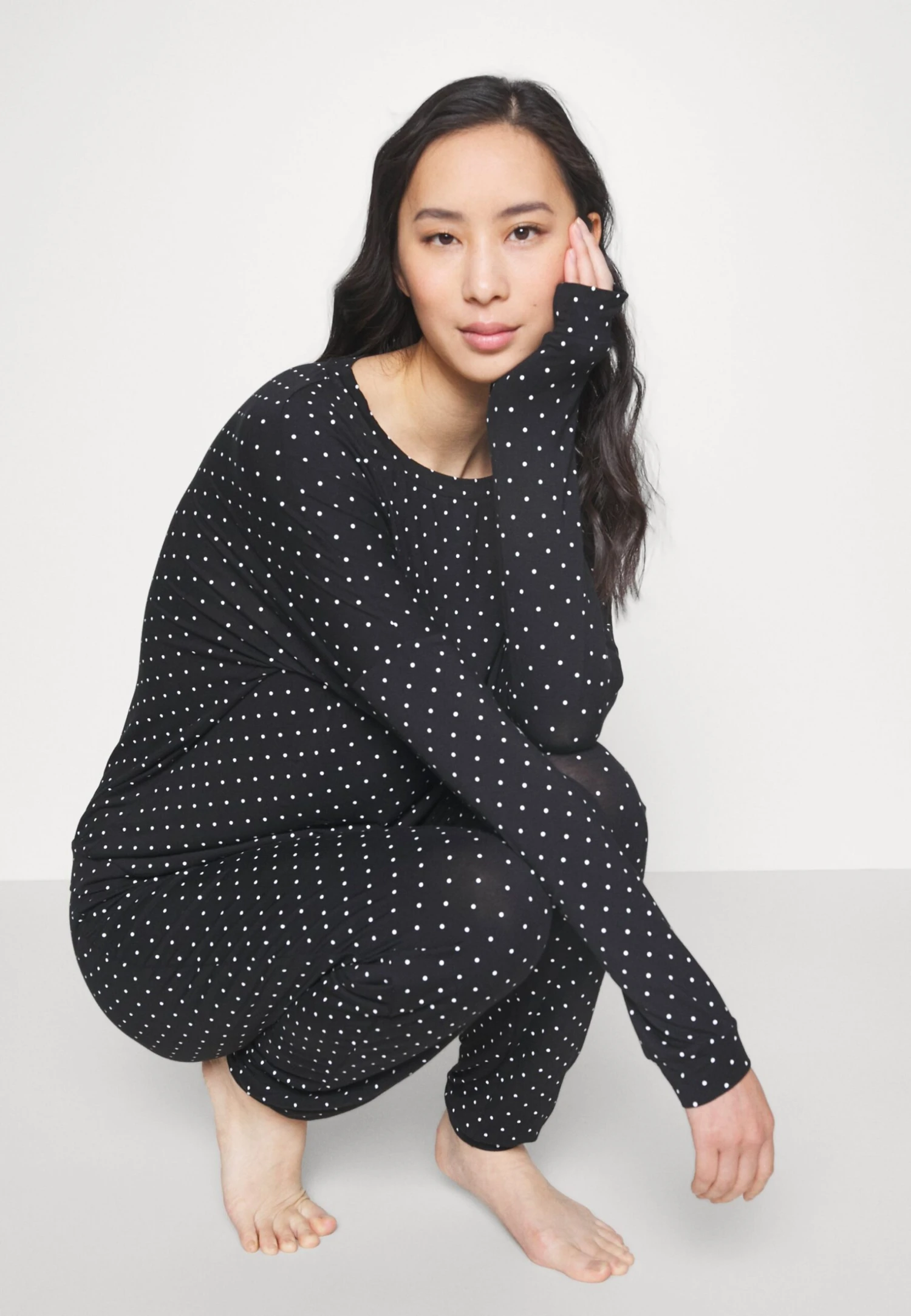 Anna Field Pyjama - Black/White 6 Anna Field Pyjama - Black/White - Afbeelding 4