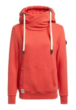Khujo Rhabea - Hoodie - Rot -Lyno Kleding Winkel 62d1f5806e3b46c4b6d84d13125d21c6