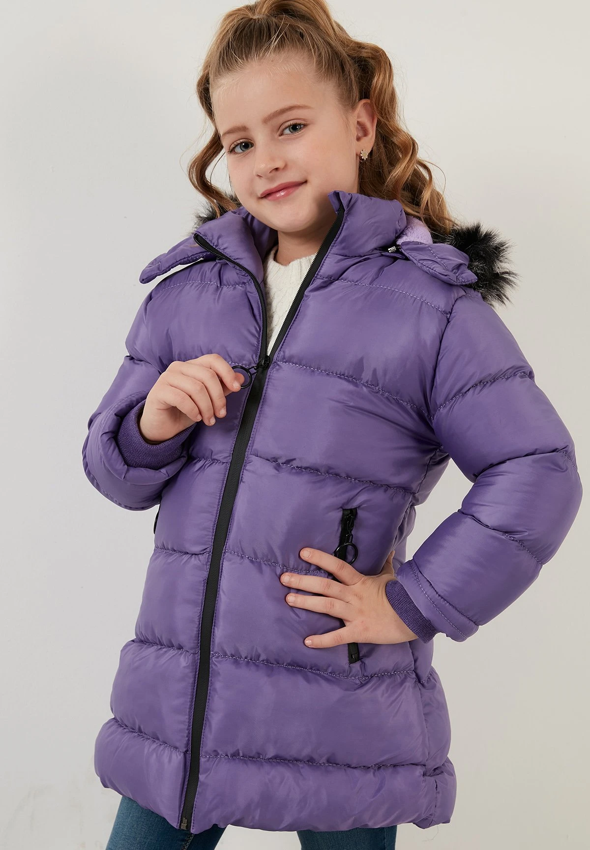 LELA Regular Fit - Winterjas - Lilac 3 LELA Regular Fit - Winterjas - Lilac