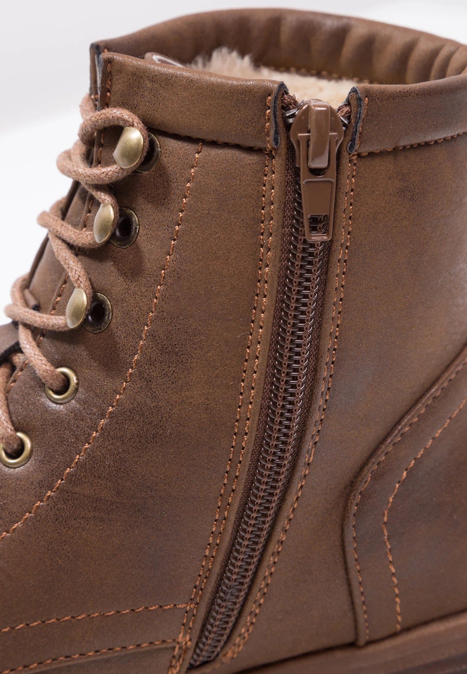 Anna Field Winter Boot - Veterboots - Coffee 9 Anna Field Winter Boot - Veterboots - Coffee - Afbeelding 7