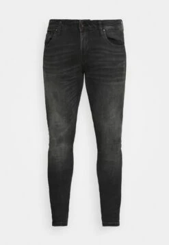 Jack & Jones Jjitom Jjoriginal- Jeans Skinny Fit - Black Denim -Lyno Kleding Winkel 69b3f3179f7043448edf641dbf21425b