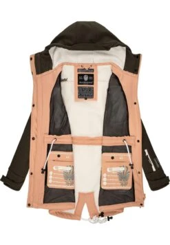 Marikoo Zimtzicke - Parka - Rose Anthracite -Lyno Kleding Winkel 6d56c50ec64646f480d5b844c326a32d