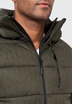 Indicode Jeans Hebert - Winterjas - Army -Lyno Kleding Winkel 6ec7b48fed464035a1e7250512b4b3f9