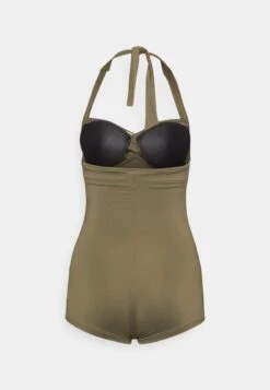 Seafolly Collective Boyleg One Piece - Badpak - Dark Olive -Lyno Kleding Winkel 6f87f08d7fbb4aedb3acefaf5749a05b