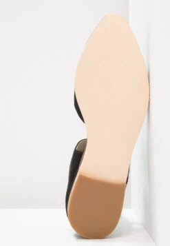 Anna Field Leather - Ballerina'S Met Enkelbandjes - Black -Lyno Kleding Winkel 7015ee8befd64b60b9ebe91daa333492