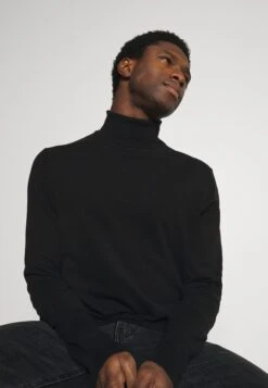 Pier One 2 Pack - Basic Turtleneck - Trui - Black/Mottled Light Grey -Lyno Kleding Winkel 70bf9efa679346b9b89aa31bf5c100f0