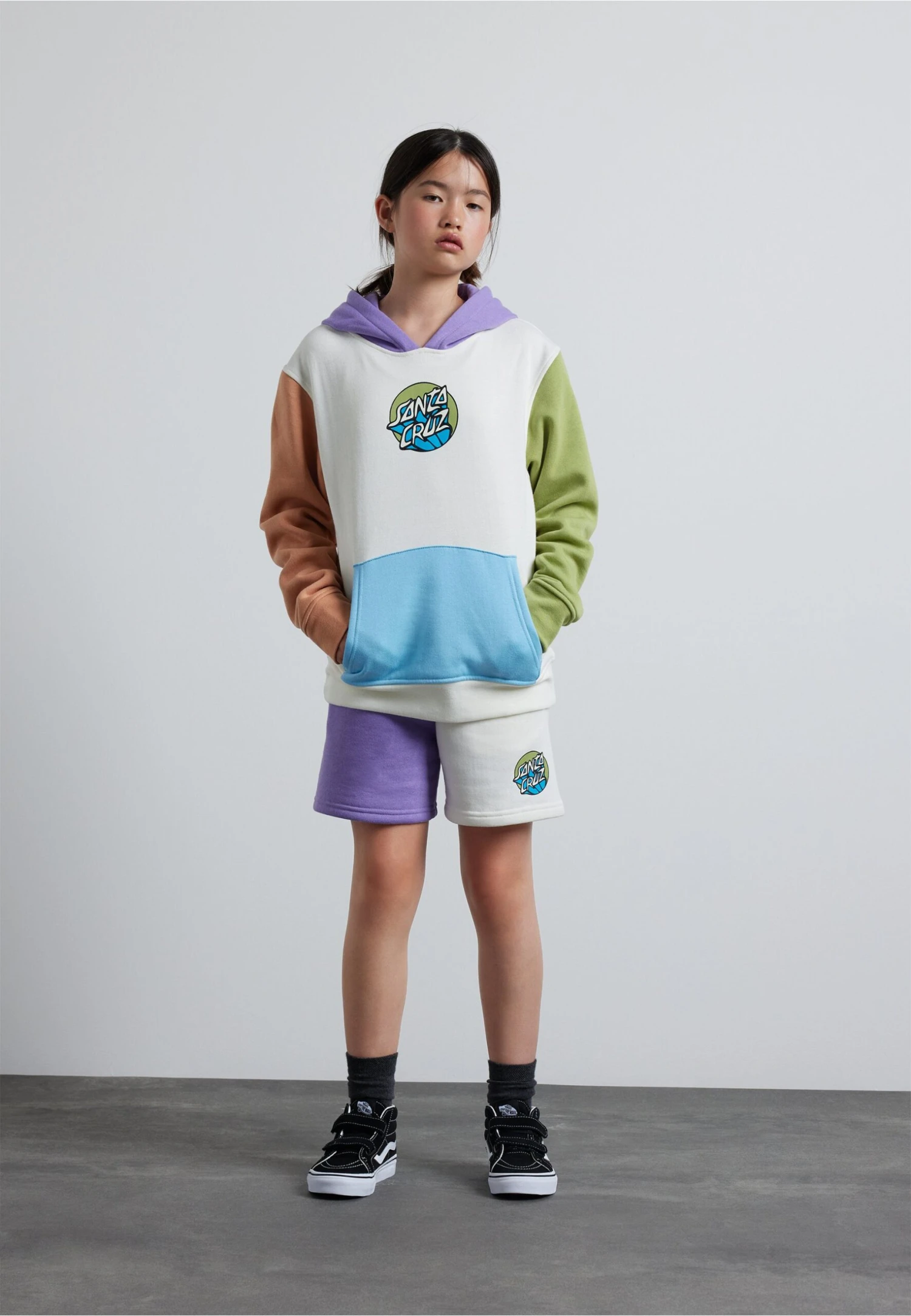 Santa Cruz Youth Fun Hood Unisex - Sweater - Optic White 4 Santa Cruz Youth Fun Hood Unisex - Sweater - Optic White - Afbeelding 2