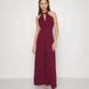 Wal G Arry Wide Leg- Jumpsuit - Wine -Lyno Kleding Winkel 72a25eafc957449b83b920b11c409777