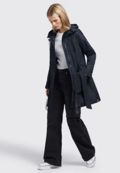 Khujo Lauren - Parka - Dunkelgrau -Lyno Kleding Winkel 737ebb50d8d2481b8fa9c5550ea59414