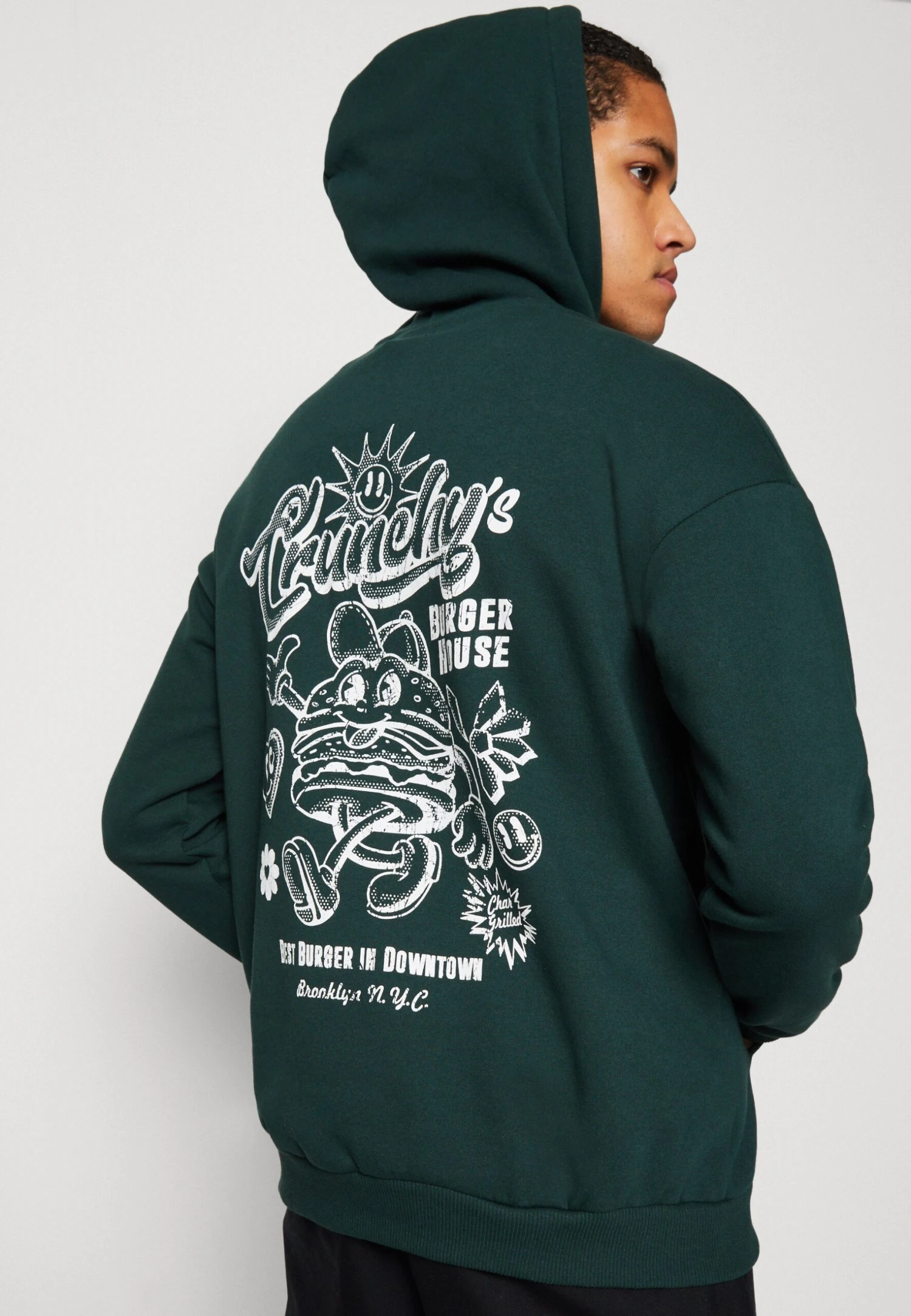 YOURTURN Unisex - Hoodie - Green 6 YOURTURN Unisex - Hoodie - Green - Afbeelding 4