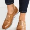 Anna Field Leather - Sportieve Veterschoenen - Cognac -Lyno Kleding Winkel 741100c046ad4bf7b06586999e66b1f3