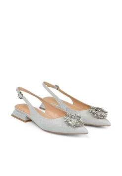 Alma En Pena Vermouth - Slingback Ballerina´S - Plata -Lyno Kleding Winkel 748342a1dae34494836762b5f07a760e