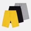 Friboo 3 Pack Unisex - Trainingsbroek - Black/Yellow/Light Grey -Lyno Kleding Winkel 778eba2abc9946ecb93ad36d14e700c7