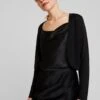 Kaffe Kaankra Bolero - Vest - Deep Black -Lyno Kleding Winkel 7901fc9347d34095867958df13b3b9ea