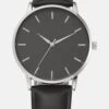 Pier One Horloge - Black/Silvercoloured -Lyno Kleding Winkel 7935ed590a9743b99815e64729d95e1c