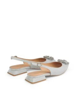 Alma En Pena Vermouth - Slingback Ballerina´S - Plata -Lyno Kleding Winkel 7ad9fd4ed0f34e4c8db56c17e0591ec3