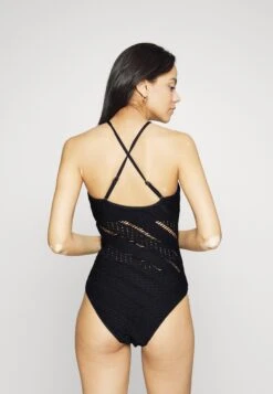 Seafolly Marrakesh High Neck One Piece - Badpak - Black -Lyno Kleding Winkel 7b02cf10554e4133b5cab161fc11408f