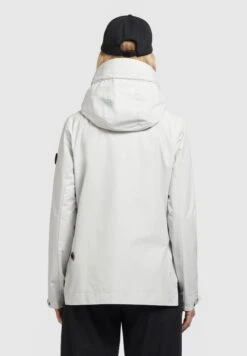 Khujo Kaya - Outdoorjas - Hellgrau -Lyno Kleding Winkel 7d741fdfe60a41748b025bdb48b6ed4a