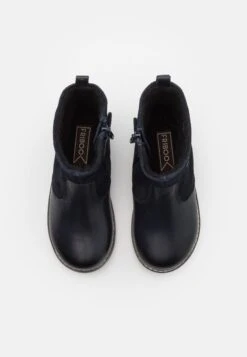 Friboo Leather - Korte Laarzen - Dark Blue -Lyno Kleding Winkel 7e491b58a8294b79ac4cc534b2facd6d