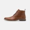 Pier One Leather - Veterboots -Camel -Lyno Kleding Winkel 7f6ed8cf4c8f455e8a7d73b5406b1386