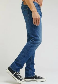 Lee Daren Zip Fly - Straight Leg Jeans - Blue Denim -Lyno Kleding Winkel 8077482824c845d78b8706e60af13a33