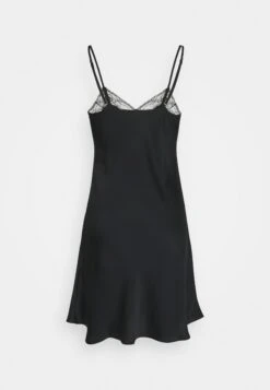 Anna Field Hammered Satin Nightie - Nachtjapon - Black -Lyno Kleding Winkel 81ba39e4a7c34ae08ecb2226b80f5767