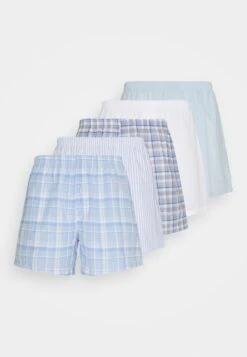 Pier One 5 Pack - Boxershort - Light Blue/White -Lyno Kleding Winkel 843919d02a024465b4f0a52da0998e48