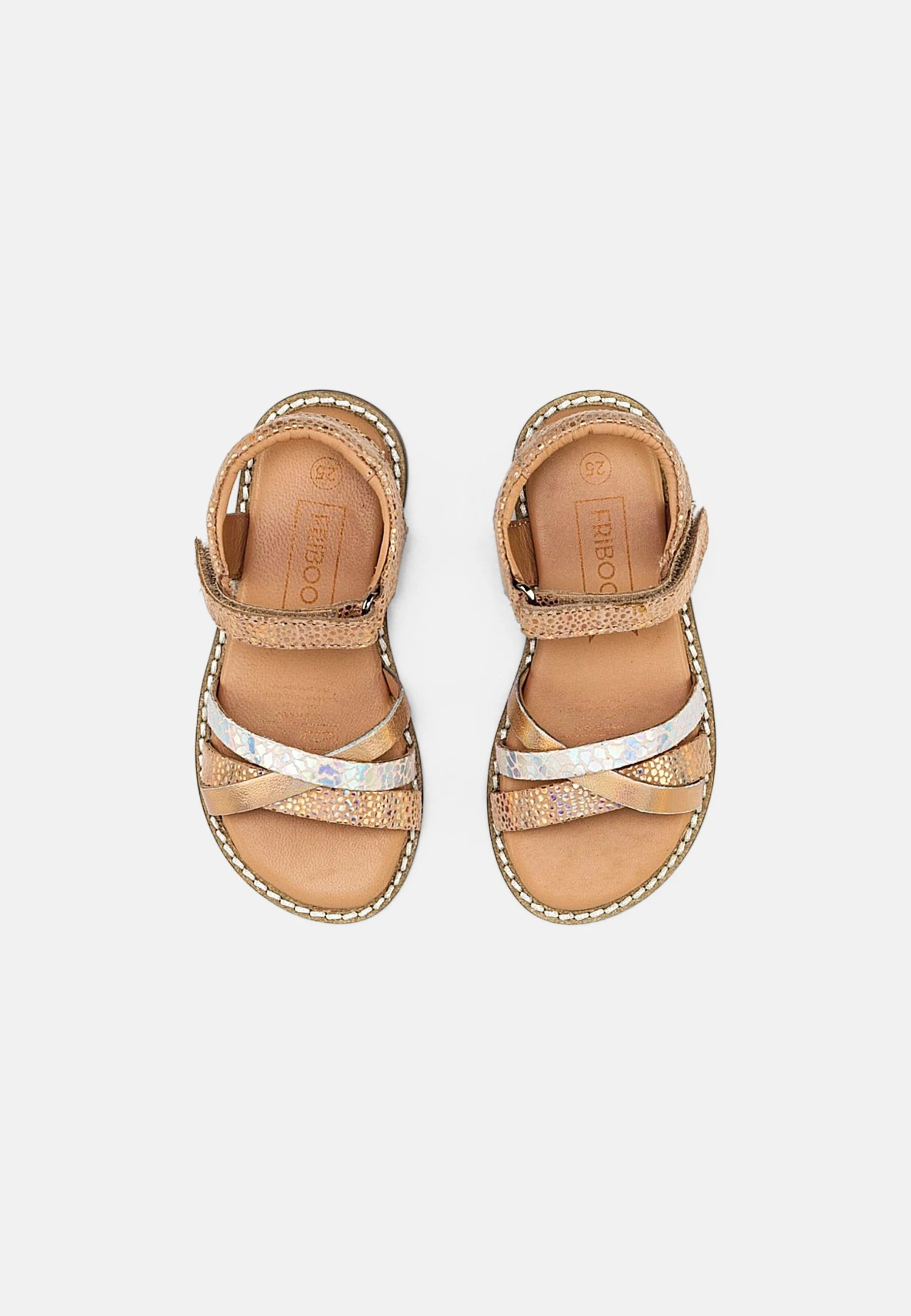 Friboo Leather Sandals - Sandalen - Rose Gold Coloured 5 Friboo Leather Sandals - Sandalen - Rose Gold Coloured - Afbeelding 4