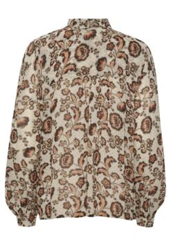Part Two Viktorine - Overhemdblouse - Koi Japanese Flower Print 13 Part Two Viktorine - Overhemdblouse - Koi Japanese Flower Print -Lyno Kleding Winkel 86b0d4783d61436399ea637b21f9af87