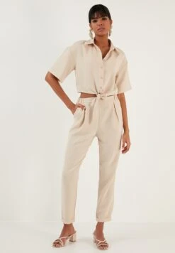 LELA Regular Fit - Overhemdblouse - Stone -Lyno Kleding Winkel 87341c7e526f48139eef9d131a7efc9d