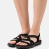 Skechers Reggae Slim Fit - Sandalen - Black Gore -Lyno Kleding Winkel 87d8a516fd7b4a57959be40379a90e11