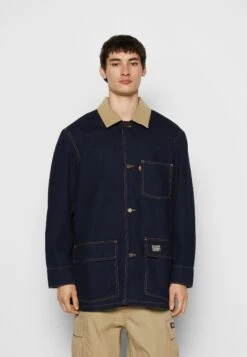 Cypress Chore Coat - Spijkerjas - Dark Indigo Rinse -Lyno Kleding Winkel 880a74b47568466b8e6258bff97283c4