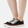 Wide Fit - Sneakers Laag - Black -Lyno Kleding Winkel 8964a51c6eb948ccb5aab18a72be790d