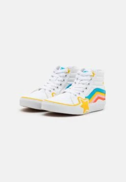 Vans Sk8-Hi Rainbow Star Unisex - Sneakers Hoog - True White/Multi-Coloured -Lyno Kleding Winkel 8a41c05b659646e8a8b0fead0bb3a045