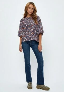 Minus Selia 3/4 Sleeve- Blouse - Ash Rose Print -Lyno Kleding Winkel 8b1b9e61123b40ba8e2f94883ffe5f70