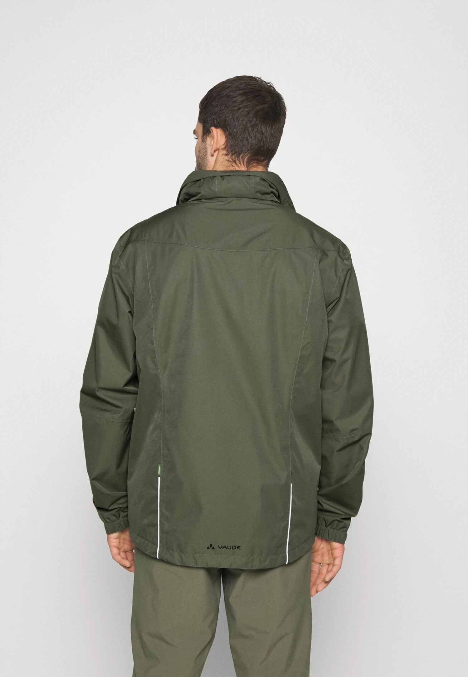 VAUDE Me Escape Bike Light Jacket - Regenjas - Khaki 7 VAUDE Me Escape Bike Light Jacket - Regenjas - Khaki - Afbeelding 5