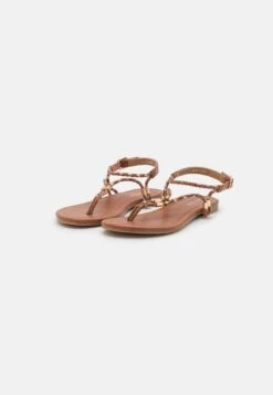 Anna Field Teensandalen - Cognac/Gold -Lyno Kleding Winkel 8e1d6ac5d8ec478886ba5afccecbc513