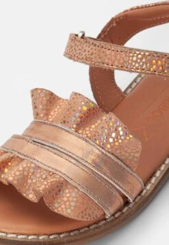 Friboo Leather Strappy Sandals - Sandalen - Rose Gold/Coloured -Lyno Kleding Winkel 8ecbbc23b3db4043afe330eed8ebde82