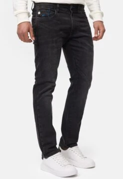 Indicode Jeans Incoil - Straight Leg Jeans - Vintage Black 11 Indicode Jeans Incoil - Straight Leg Jeans - Vintage Black -Lyno Kleding Winkel 8ef6a450bd09476b8635fd4a085998f4