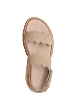 Sandalen Met Plateauzool - Beige -Lyno Kleding Winkel 8f3525b6e6894b5597ffe38ef9cf352f