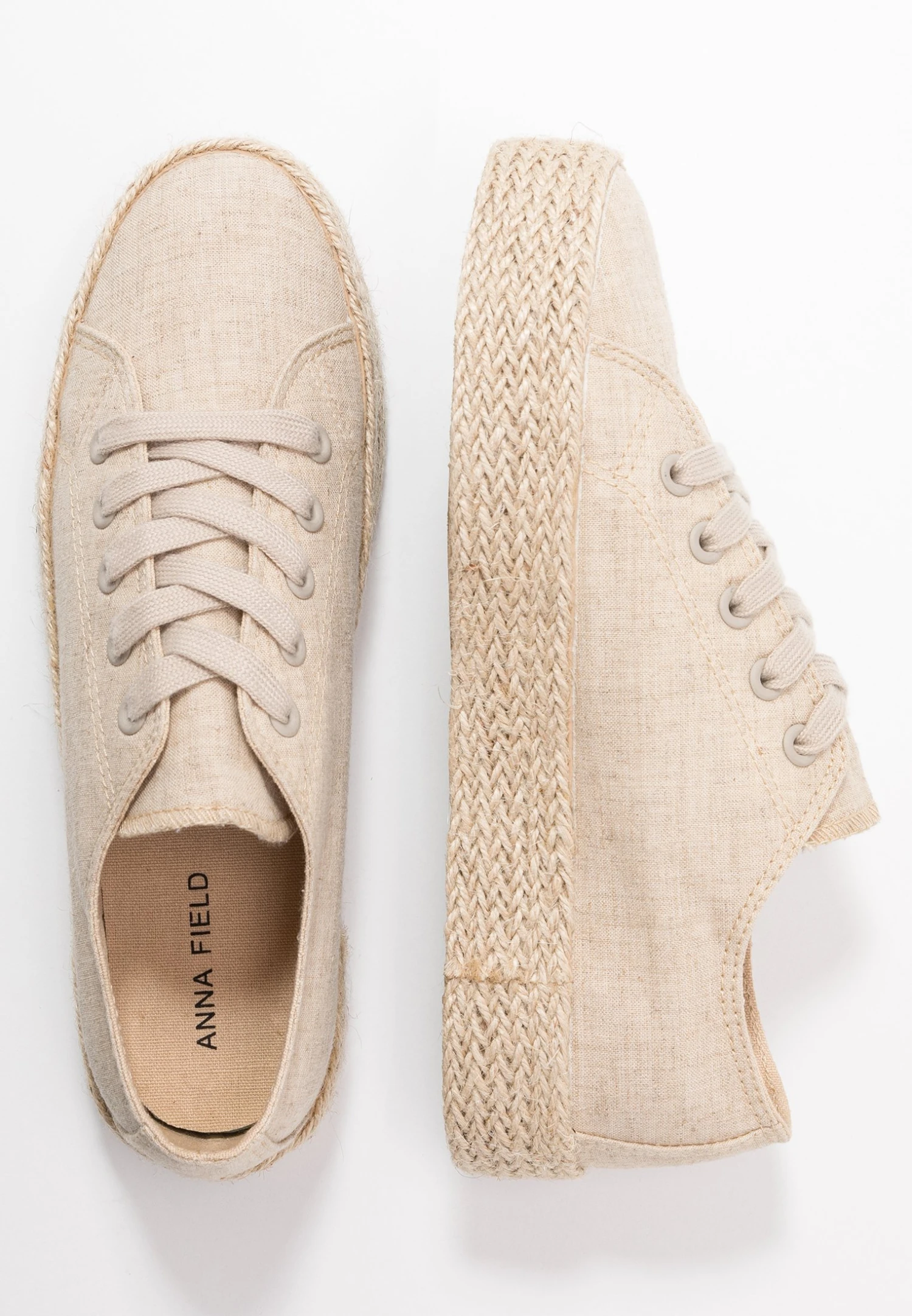Anna Field Espadrilles - Beige 6 Anna Field Espadrilles - Beige - Afbeelding 4