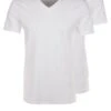 Pier One 2 Pack - T-Shirt Basic - White -Lyno Kleding Winkel 90cafece5651477aa6c7695a68f429a4